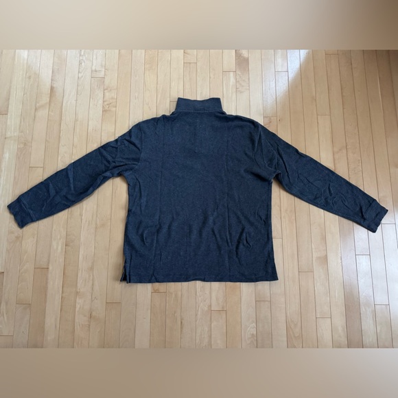 Men’s Polo Ralph Lauren Quarter Zip-Up Estate Rib Sweater Size: Large - Picture 2 of 3